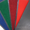 Factory hot sales pp floor mat polypropylene double stripe carpet